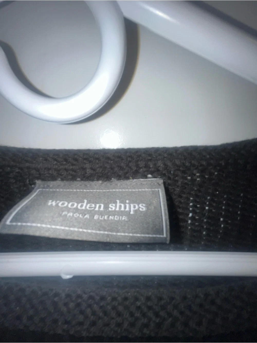 Wooden Ships black knit